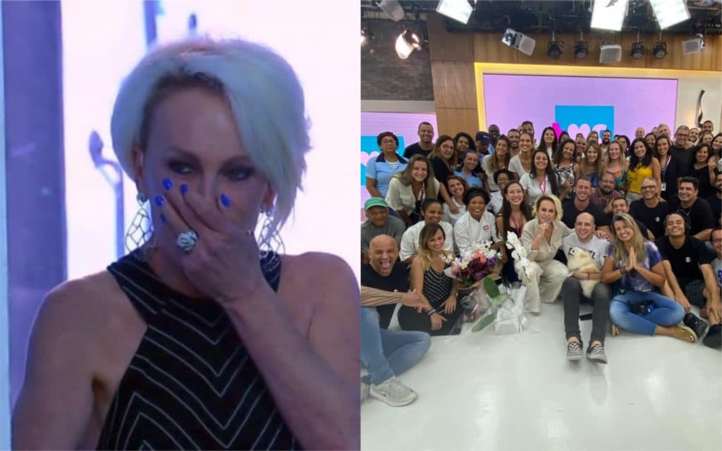 Emocionante! Após anunciar câncer, Ana Maria Braga recebe homenagem da equipe: "Guerreira"