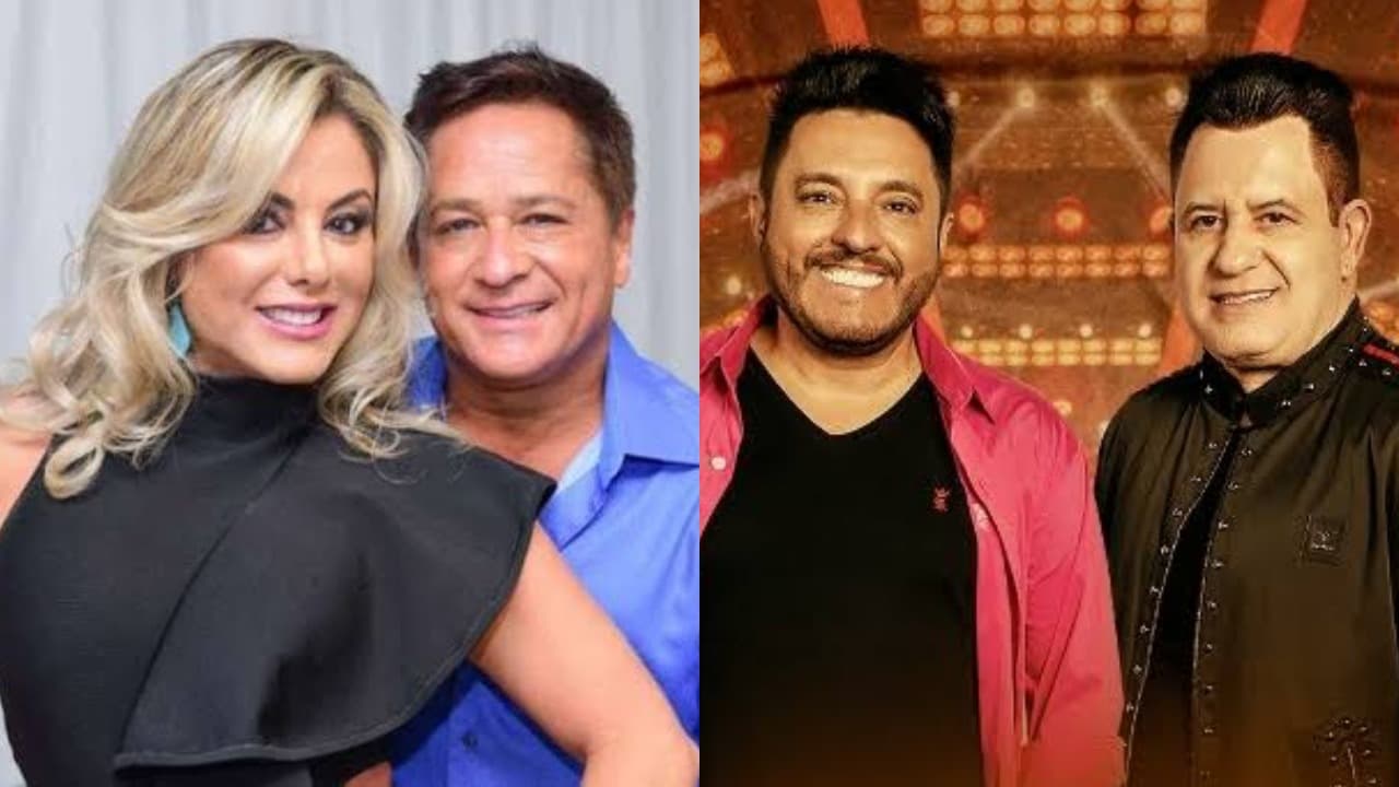 Poliana Rocha, esposa de Leonardo, levou cantada de Bruno, da dupla com Marrone (Foto: Reprodução/Instagram/Montagem TV Foco) Poliana Rocha, esposa de Leonardo, levou cantada de Bruno, da dupla com Marrone (Foto: Reprodução/Instagram/Montagem TV Foco)