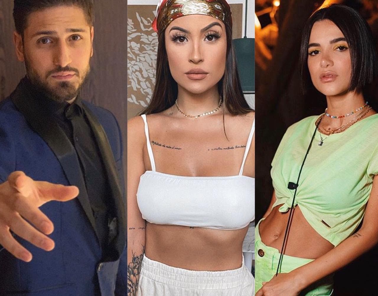 Daniel Rocha, Bianca e Manu Gavassi Daniel Rocha, Bianca e Manu Gavassi