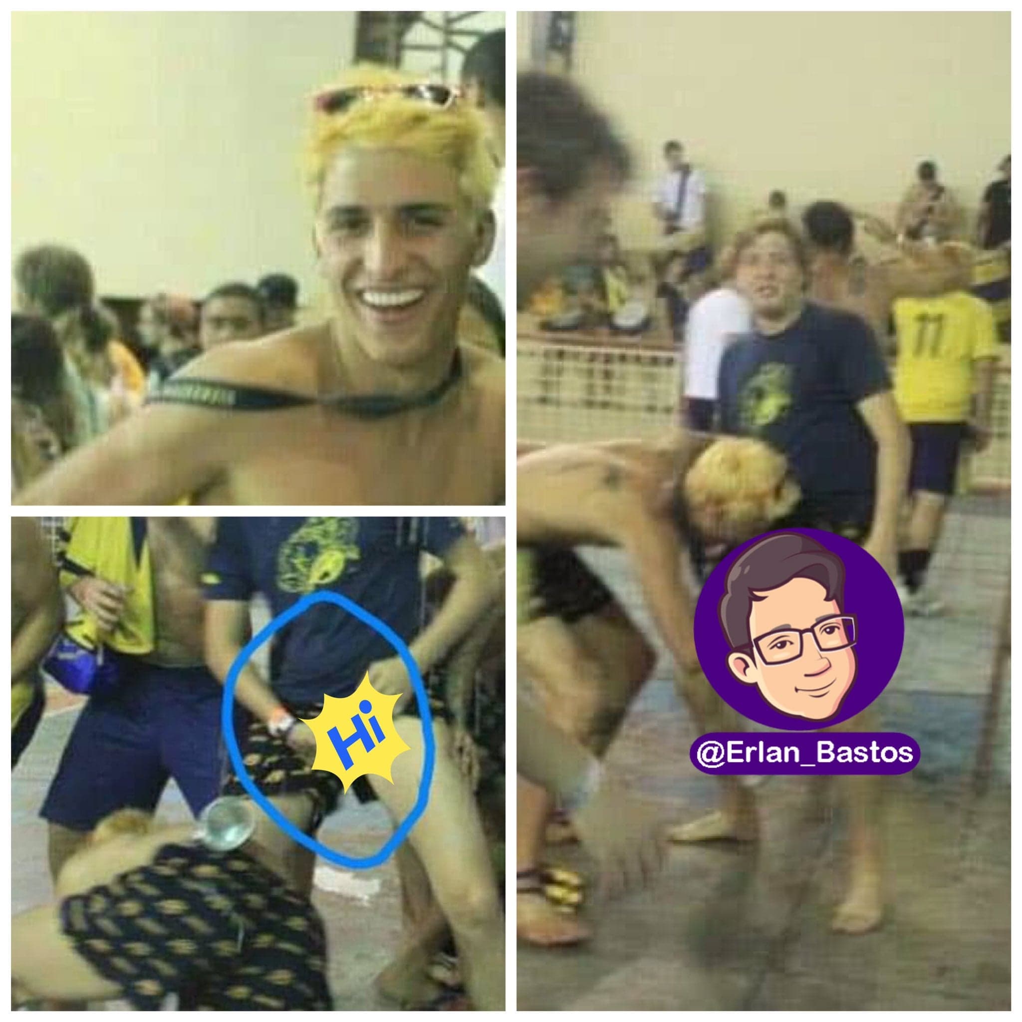 Felipe Prior do Big Brother Brasil 20 (Foto: Reprodução/Twitter/Erlan Bastos)