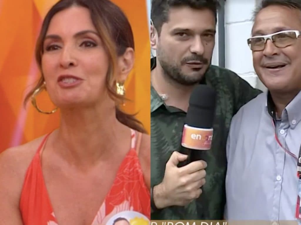 Fátima Bernardes tira funcionário da portaria da Globo ao vivo e expõe homem nacionalmente: "Impressionado"
