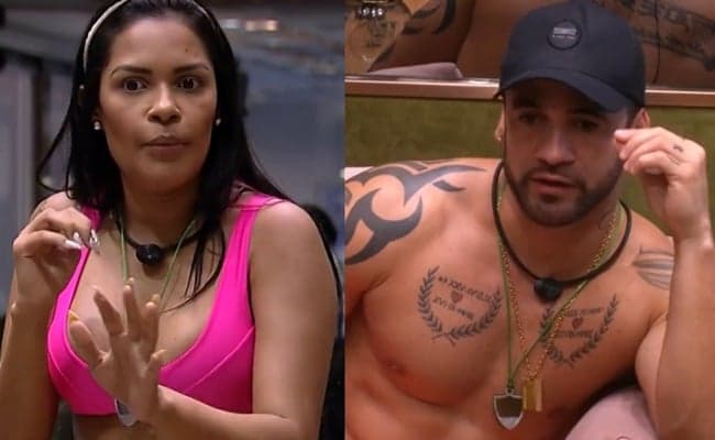 BBB20: Flayslane e Hadson protagonizam discussão por conta de estalecas