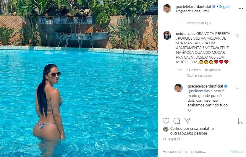 A famosa empresária e esposa de Zezé Di Camargo falou sobre mudança (Foto: Reprodução/Instagram) A famosa empresária e esposa de Zezé Di Camargo falou sobre mudança (Foto: Reprodução/Instagram)
