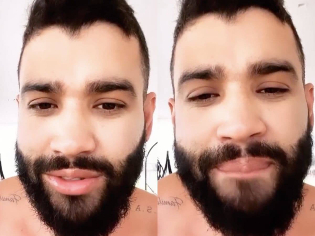 Gusttavo Lima foi alvo de críticas nas redes sociais. Foto: Reprodução
