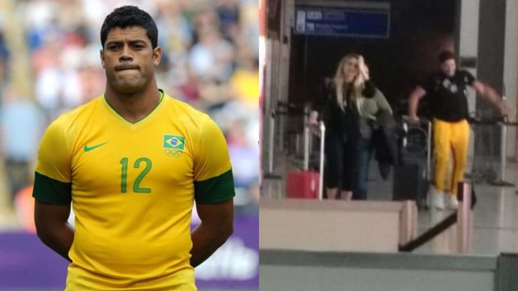 Por vacilo da sobrinha, Hulk tem primeira foto romântica ao lado de namorada vazada