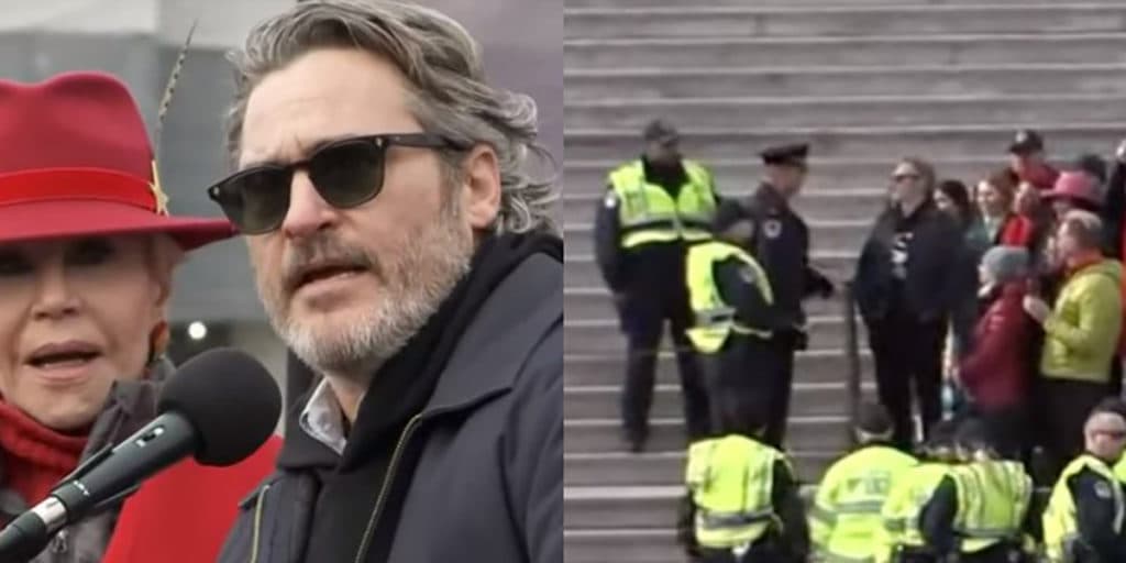 Joaquin Phoenix, intérprete de coringa, é preso durante protesto nos Estados Unidos: "Eu posso mudar"