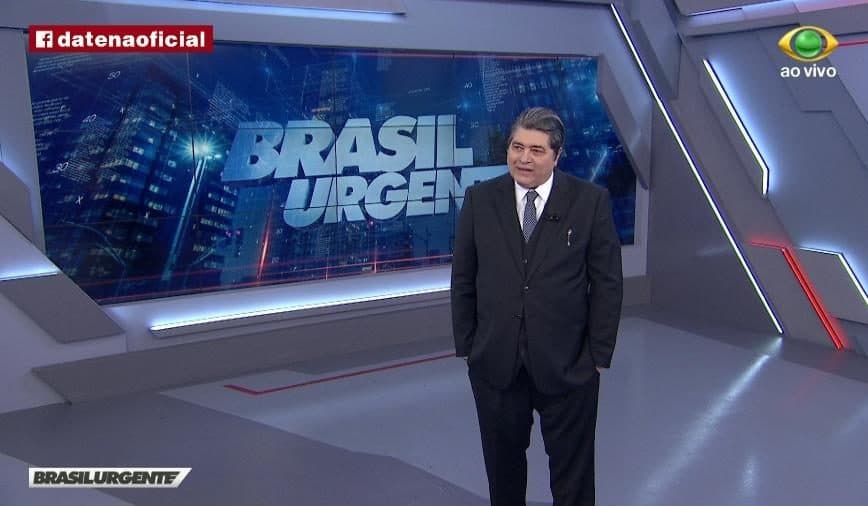 Com medo do pior, Band dispensa Datena dos estúdios: "Grupo de risco''
