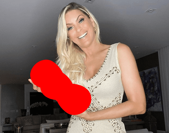 O que é isso? Renata Fan é flagrada segurando item gigantesco e homens não perdoam: "Meu tamanho"