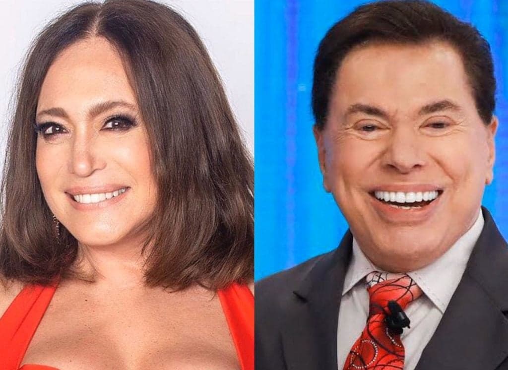 Susana Vieira aparece em clique raro com Silvio Santos, revela lembrança surpreendente e se declara: “Rei”