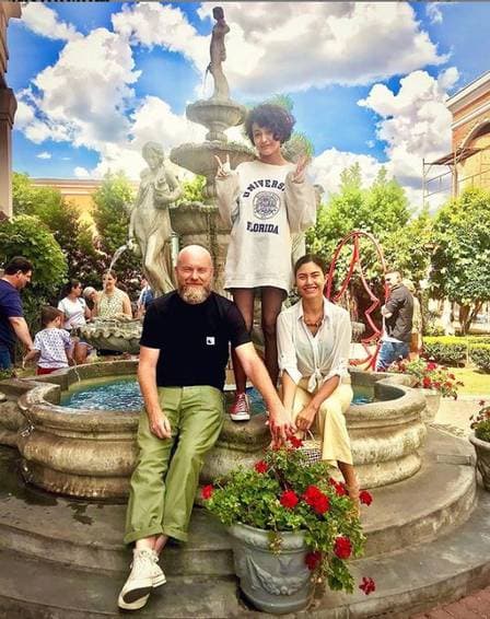 Tessália junto com o namorado e a filha (Foto: Reprodução/Instagram)