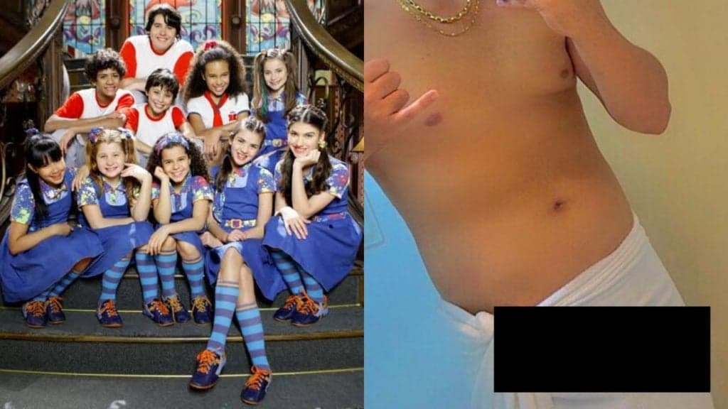Ator de Chiquititas cresce, surge com toalha pendurada na cintura e volume enorme não escapa: "Puxaria"