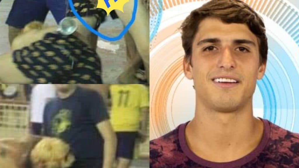 Felipe do BBB 20 tem fotos em festinha com rapazes vazadas e partes íntimas ficam completamente à mostra
