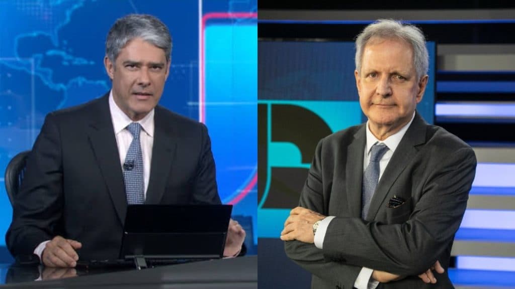 William Bonner dá ultimato ao vivo no JN e jornalista da Record se incomoda: "Mais de cinco neurônios"