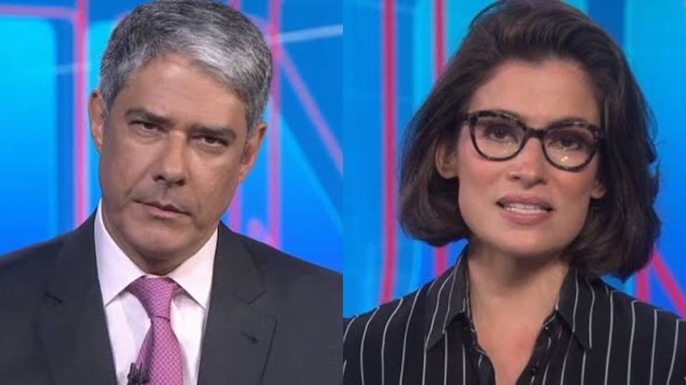 Ao vivo no Jornal Nacional, Renata Vasconcellos perde a linha e se descontrola ao lado de Bonner: "Bom senso"