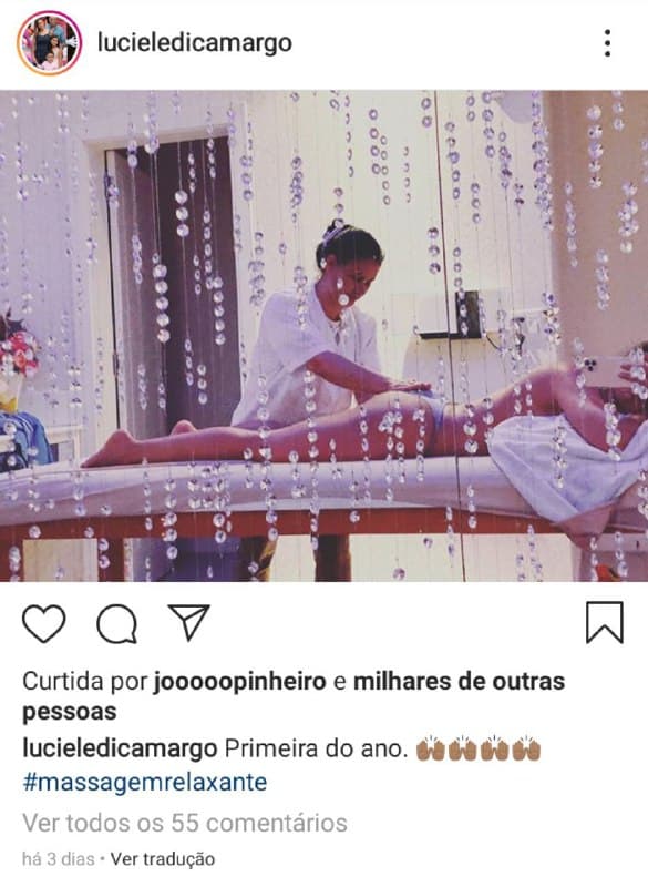 Irmã de Zezé Di Camargo, Luciele, resolveu causar ao mostrar o bumbum em uma foto ousada (Foto: Reprodução/ Instagram) Irmã de Zezé Di Camargo, Luciele, resolveu causar ao mostrar o bumbum em uma foto ousada (Foto: Reprodução/ Instagram)