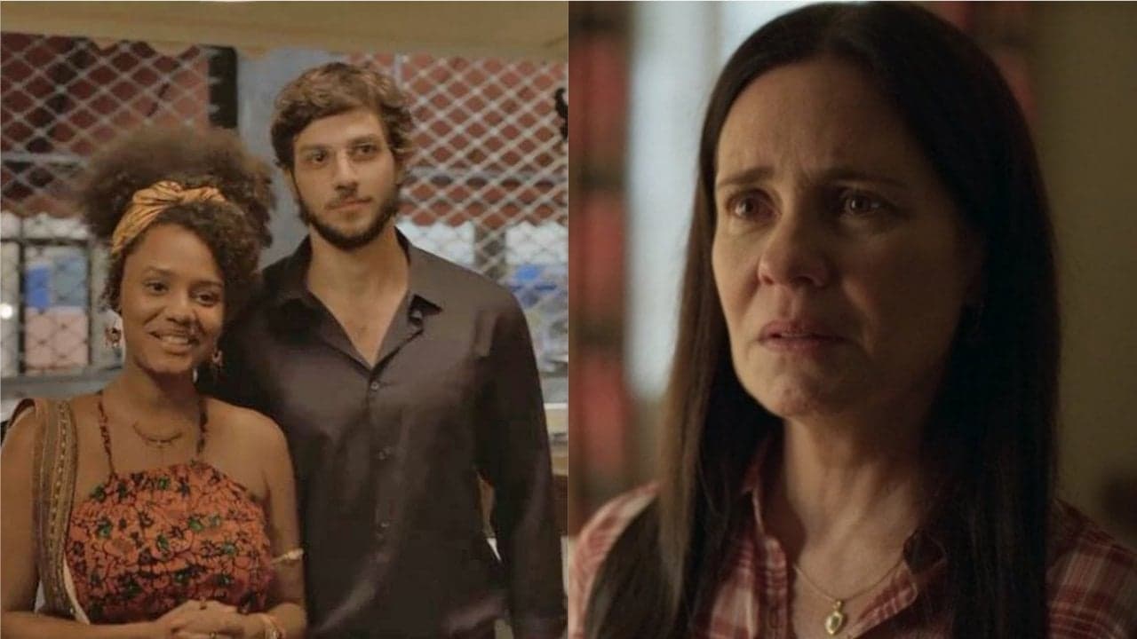 Thelma é atingida por maldição na novela Amor de Mãe (Foto: Reprodução) Thelma é atingida por maldição na novela Amor de Mãe (Foto: Reprodução)