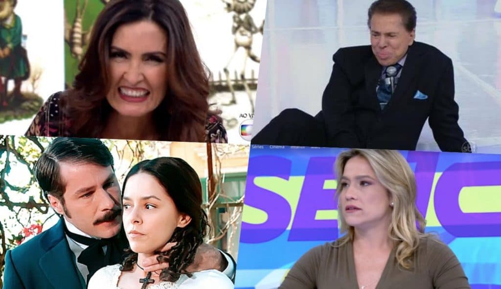 Audiência da TV desta terça 28/01: Fátima e Fernanda Gentil decepcionam Globo e repeteco da Record humilha SBT outra vez