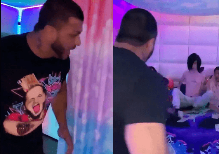 Bambam flagra mulher com dois na cama, se revolta e vídeo vem à tona; veja