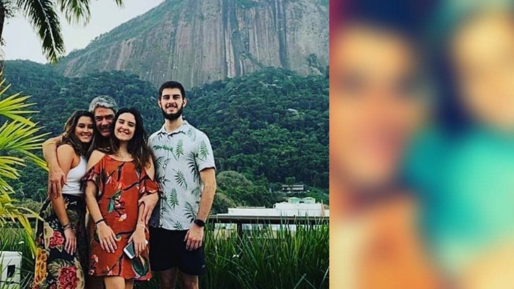 Fotos raras de William Bonner com as filhas são divulgadas e imagens mostram apresentador de forma nunca vista antes
