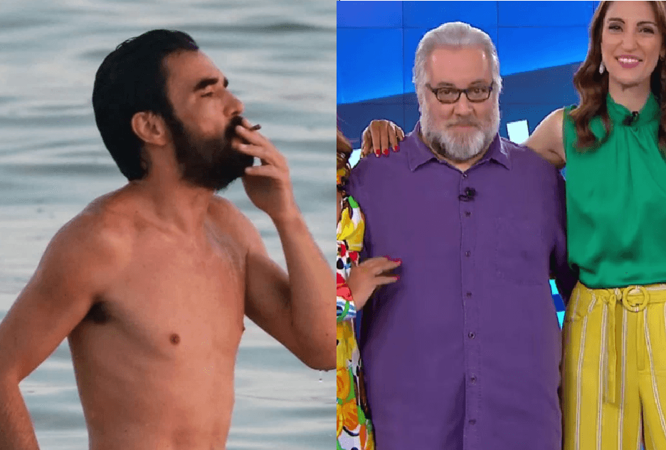 Leão Lobo faz comentário sobre volume imenso do Caio Blat e gera comentários no Fofocalizando: 'Baixaria'