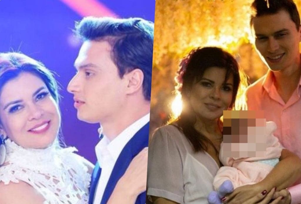 Mara Maravilha e noivo surgem com criança no colo e foto oficial da bebezinha é divulgada: "Olha o rostinho"