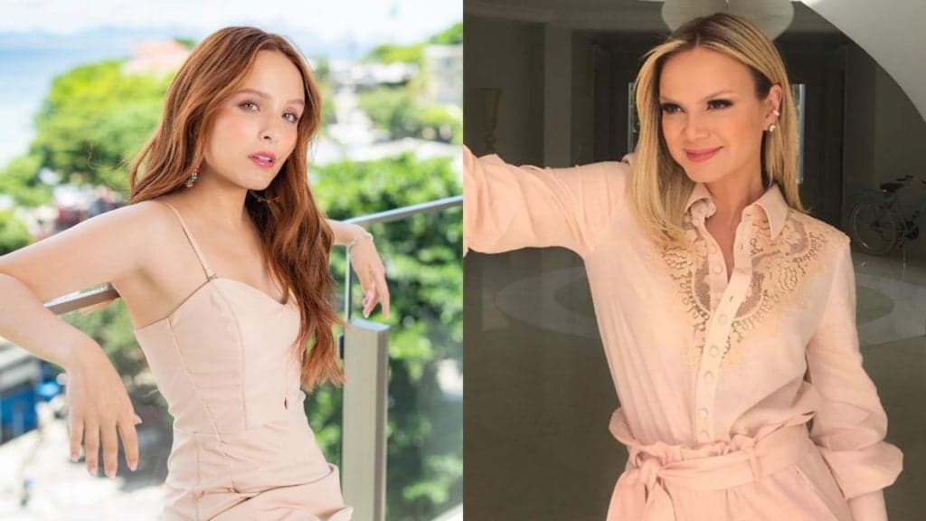 Larissa Manoela tem reação 'bizarra' ao lado de Eliana e choro forçado vira motivo de piada: "C#garam"