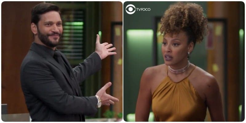 Bom Sucesso: Após assassinar inocente, Diogo tripudia de ex com volta de Gisele