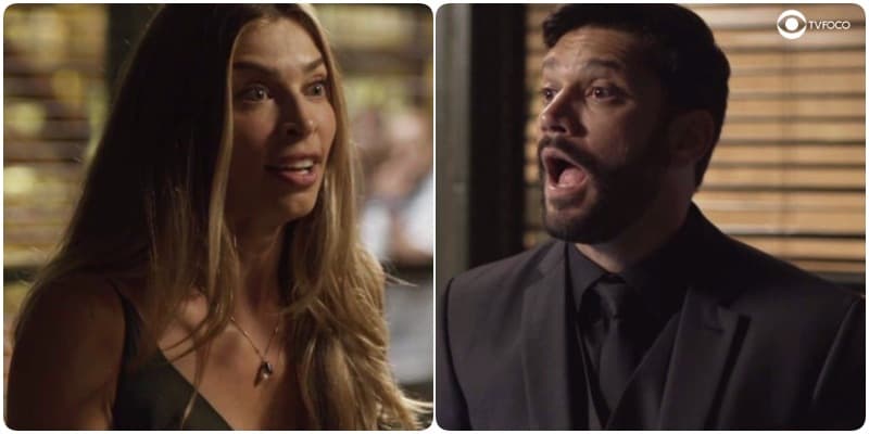 'Bom Sucesso': Paloma persegue Diogo, declara seu ódio e bate em vilão