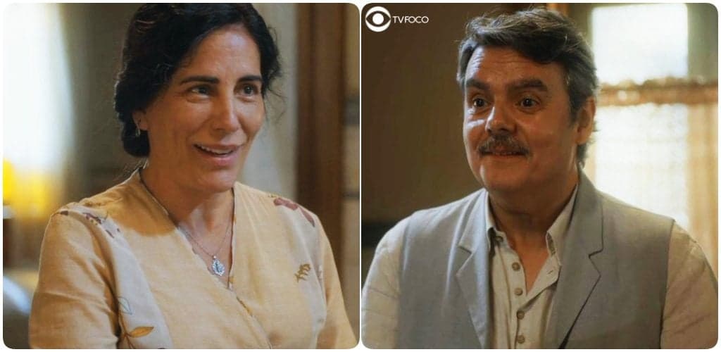 Éramos Seis - Afonso faz proposta para Lola que se assusta e reage: "Ousado isso"