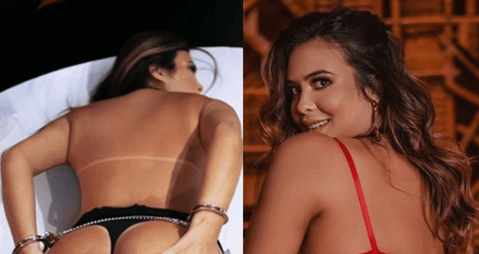 Mulher expõe a bunda para Geisy Arruda e a deixa completamente sem reação