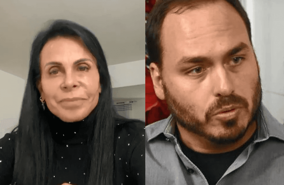 Gretchen revela paixão secreta de Carlos Bolsonaro por seu filho e situação sai do controle