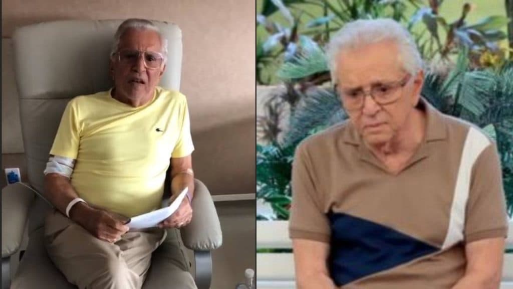 Após grave doença aos 83 anos, Carlos Alberto de Nóbrega tem sofrimento exposto e volta por cima é dada