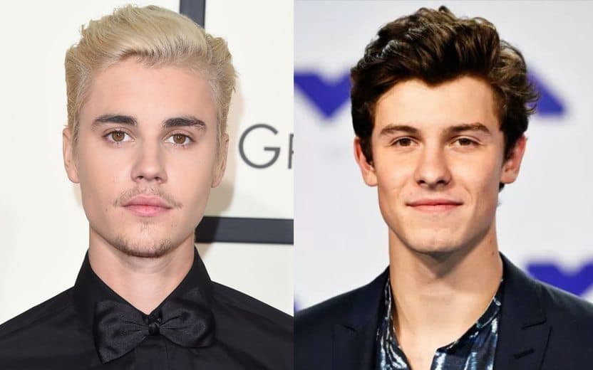 É treta que vocês querem? Shanw Mendes ignora Justin Bieber durante evento Hollywood e web especula briga