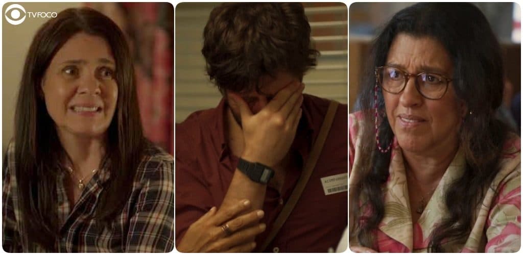 Thelma em choque! Jane revela que Danilo é Domênico em meio ao caos de Amor de Mãe e Lurdes parte para briga