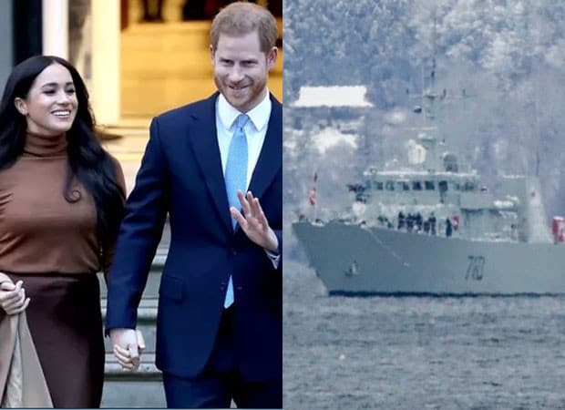 Harry e Meghan, após abandonar realeza, se mudam para mansão de R$ 58 milhões e são protegidos por navio