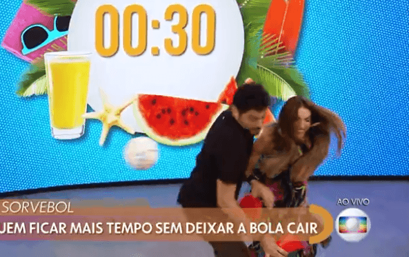 Patrícia Poeta paga mico no Encontro e vira piada nas redes sociais; veja