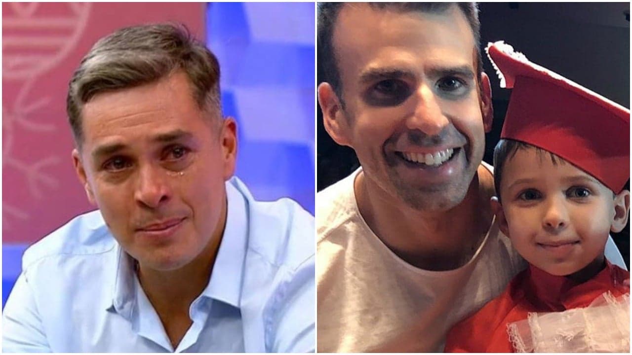 Ivan Moré prestou homenagem emocionante para o jornalista que perdeu o filho (Foto: Reprodução)