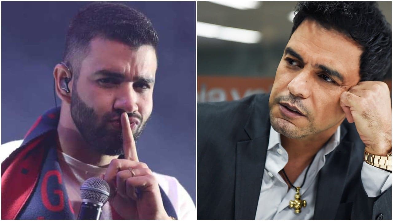 Gusttavo Lima e Zezé Di Camargo pensam diferente (Foto: Reprodução/ TV Foco) Gusttavo Lima e Zezé Di Camargo pensam diferente (Foto: Reprodução/ TV Foco)