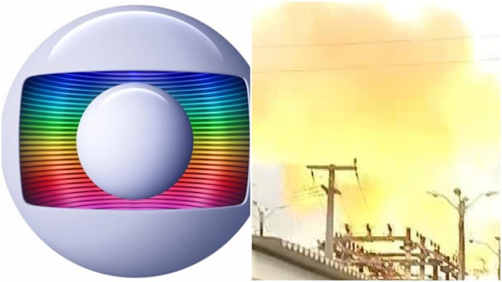 Terrível explosão ocorre durante reportagem de equipe da Globo; confira imagens