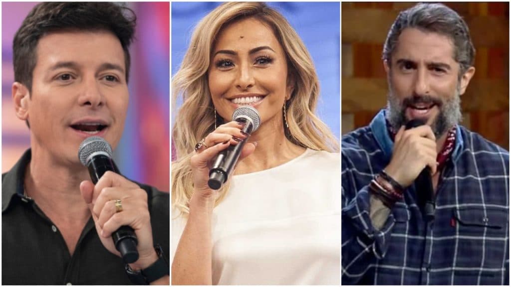 Eles que lutem! Apresentadores da Record iniciam 'briga' e disputam o comando do Canta Comigo