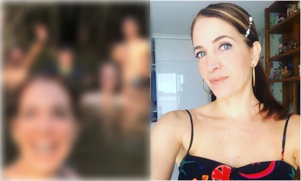 Poliana Abritta, âncora do Fantástico, arranca roupa e surge só de biquíni no meio da galera: “Isso a Globo não mostra”