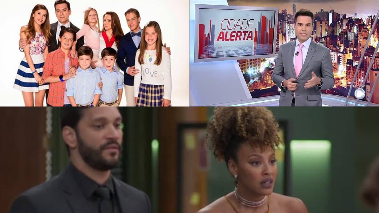 Meu Coração é Teu, Cidade Alerta e Bom Sucesso (Foto: Divulgação/SBT/Record/TV Globo/Montagem TV Foco) audiência Meu Coração é Teu, Cidade Alerta e Bom Sucesso (Foto: Divulgação/SBT/Record/TV Globo/Montagem TV Foco) audiência