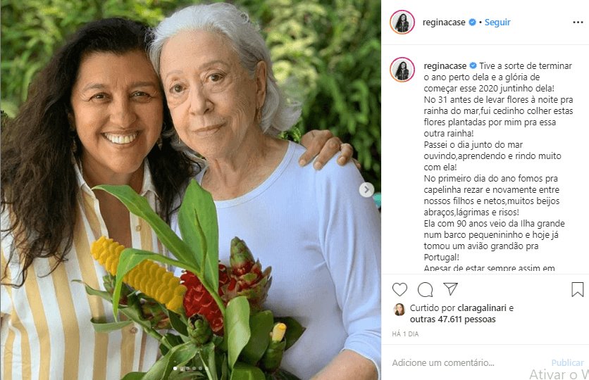 Regina Casé Fernanda Montenegro Regina Casé Fernanda Montenegro