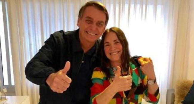 Regina Duarte joga tudo para o alto e deixa a Globo ao aceitar convite de Bolsonaro: "Parece um sonho" "