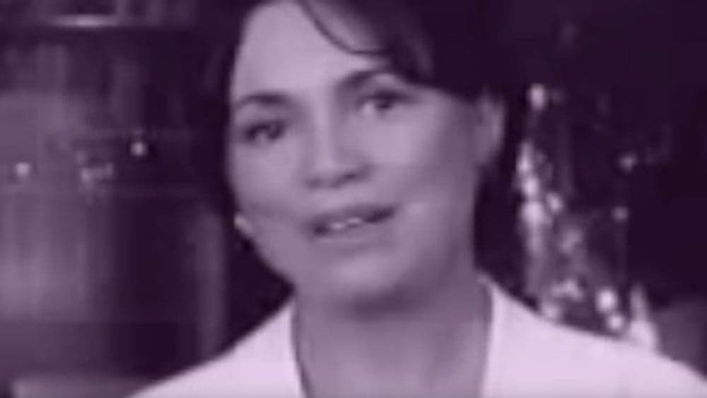 'Eu tou com medo': frase dita por Regina Duarte contra Lula em 2002 ficou famosa — (Foto: YouTube/Reprodução) 'Eu tou com medo': frase dita por Regina Duarte contra Lula em 2002 ficou famosa — (Foto: YouTube/Reprodução)