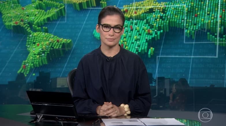 Renata Vasconcellos surge irreconhecível e público se assombra com aparição rara