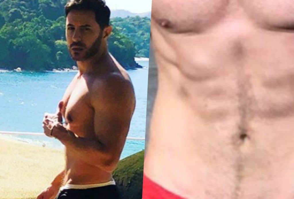 Ricardo Tozzi após surgir só de sunga e mostrar demais, tem nova imagem de enlouquecer divulgada: "Molhei"
