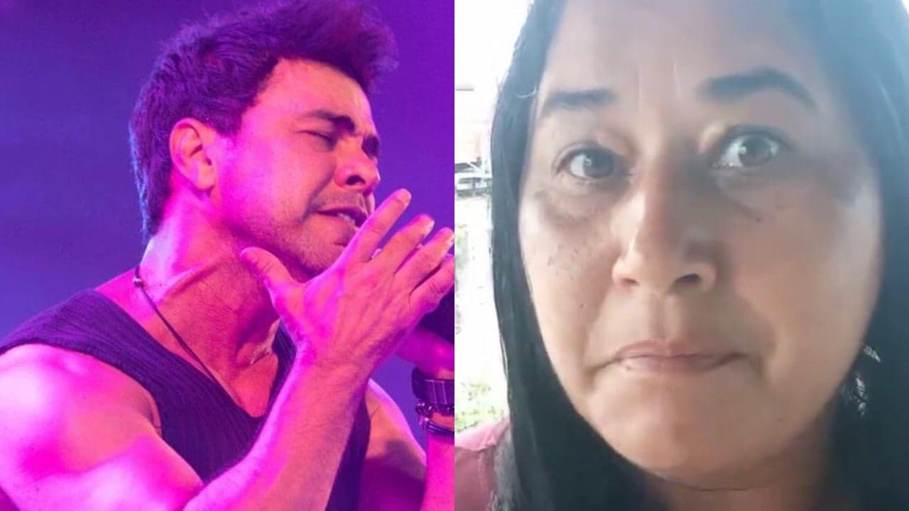 Zezé Di Camargo e Cleo Loyola (Foto: Reprodução/Instagram/Montagem TV Foco)