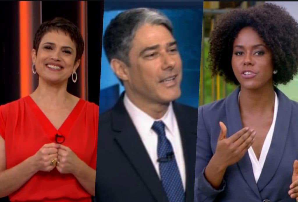 Biquini, sunga e pouca roupa: William Bonner, Sandra Annenberg e Maju abandonam terninhos e são expostos em flagras