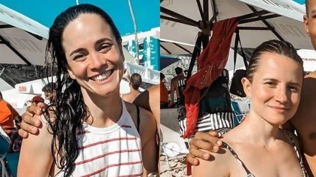 Alice Braga e Bianca Comparato vivem romance secreto há três anos e flagras vem à tona